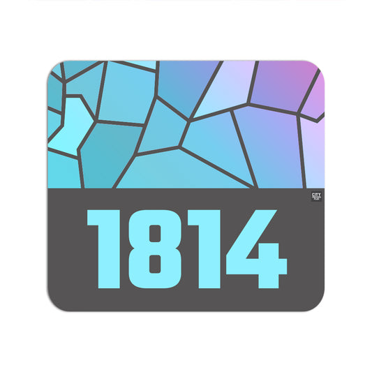 1814 Year Mousepad (Charcoal Grey)