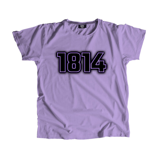 1814 Vintage Heritage Year Men Unisex T-Shirt (Iris Lavender)