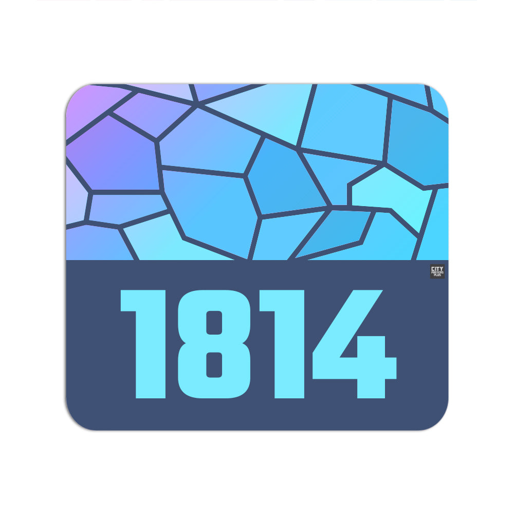 1814 Year Mousepad (Navy Blue)