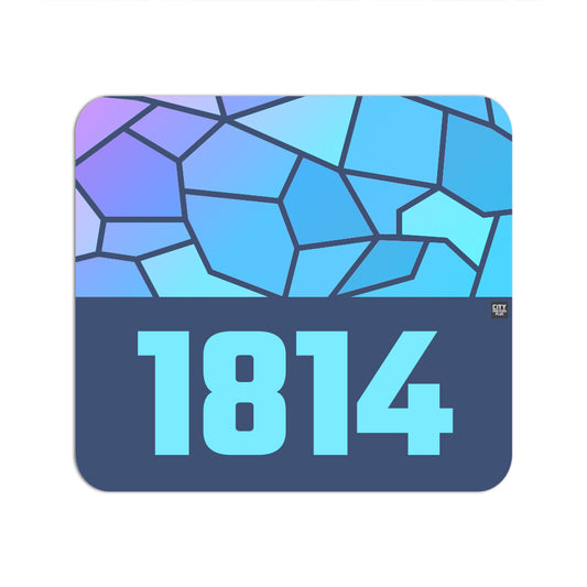 1814 Year Mousepad (Navy Blue)