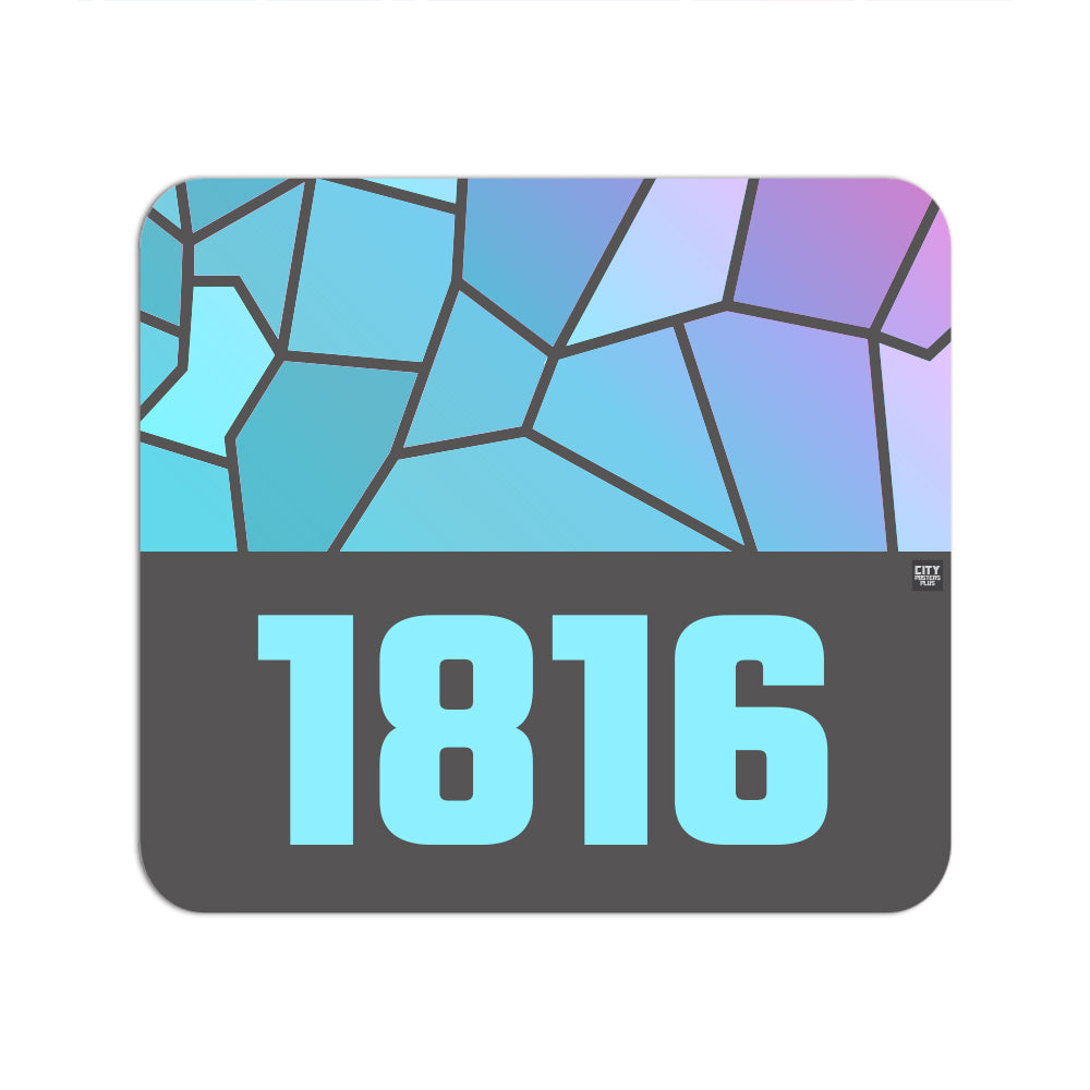 1816 Year Mousepad (Charcoal Grey)