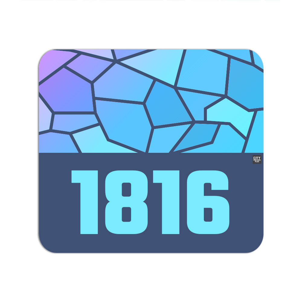 1816 Year Mousepad (Navy Blue)