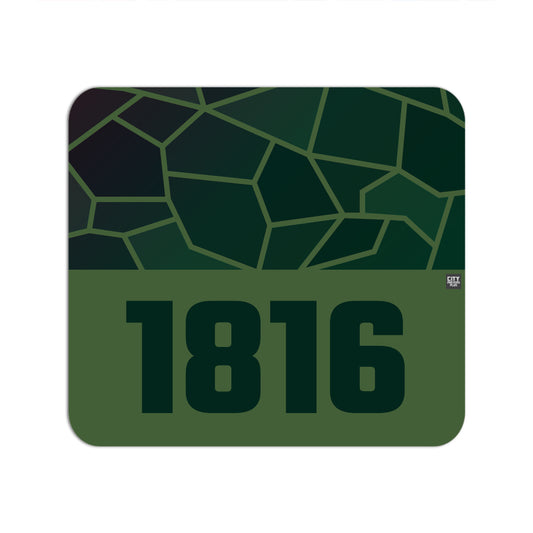 1816 Year Mousepad (Olive Green)