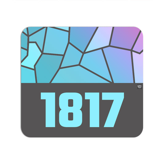 1817 Year Mousepad (Charcoal Grey)