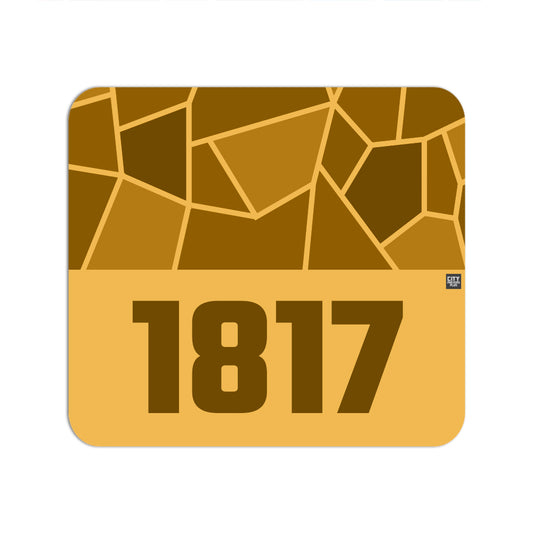 1817 Year Mousepad (Golden Yellow)