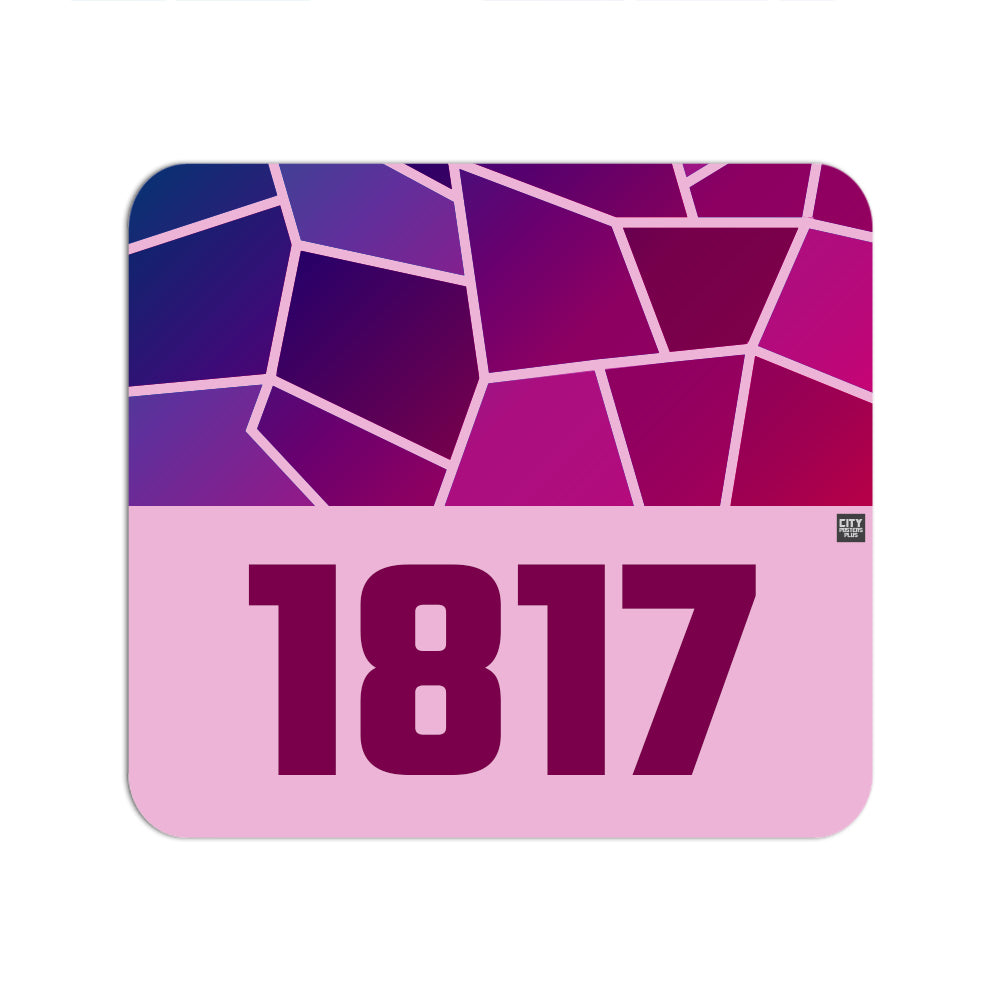1817 Year Mousepad (Light Pink)