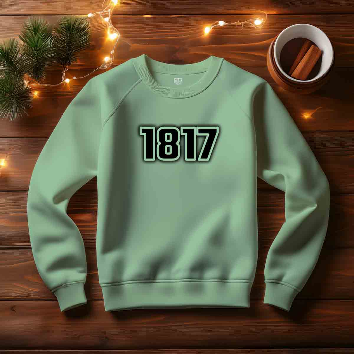 1817 Men Unisex Sweatshirt | Vintage Birth Year Gift Sweatshirt