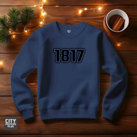 1817 Men Unisex Sweatshirt | Vintage Birth Year Gift Sweatshirt