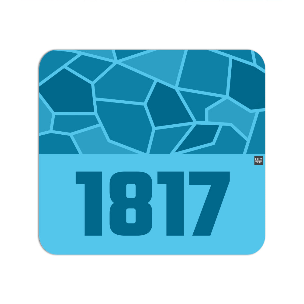 1817 Year Mousepad (Sky Blue)