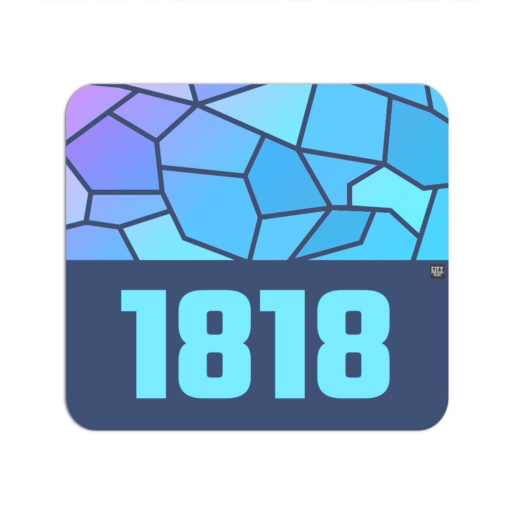 1818 Year Mousepad (Navy Blue)