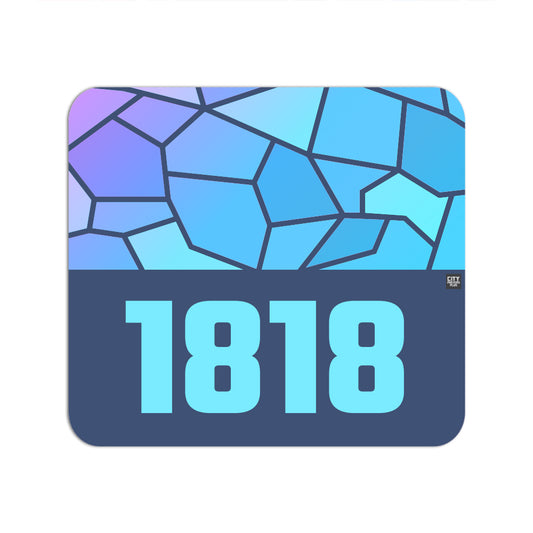 1818 Year Mousepad (Navy Blue)