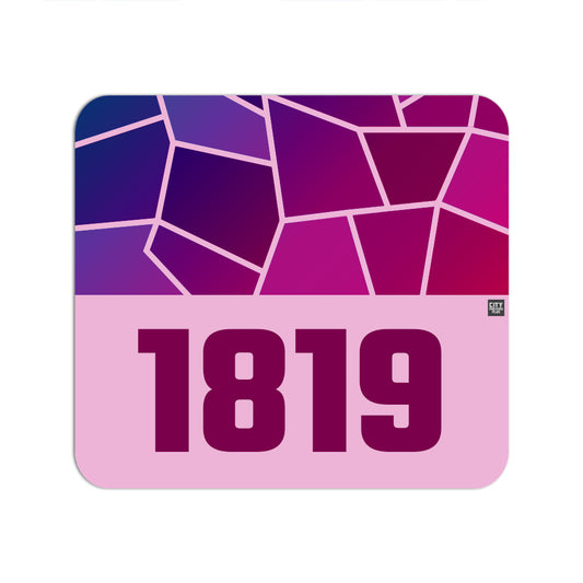 1819 Year Mousepad (Light Pink)