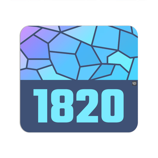 1820 Year Mousepad (Navy Blue)