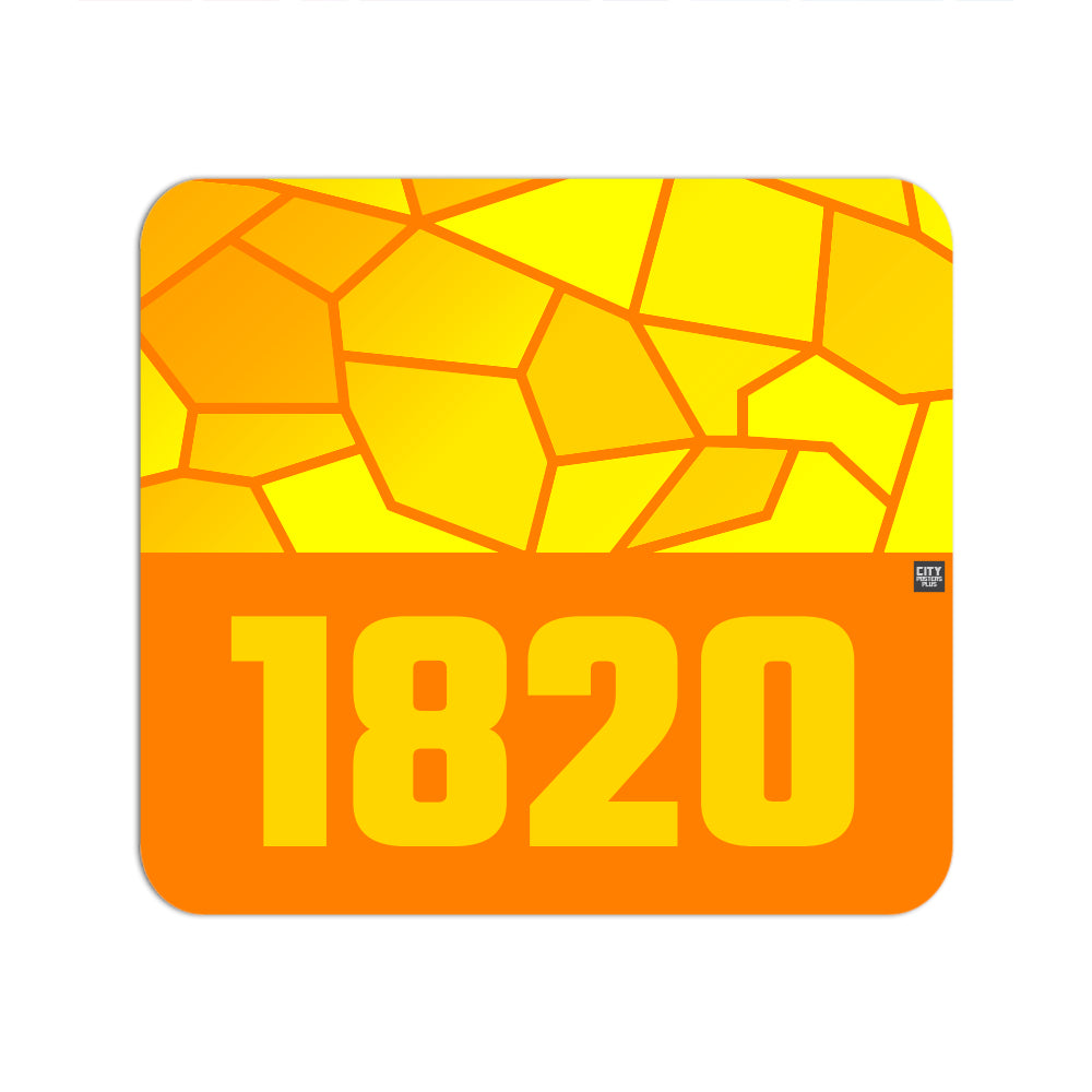 1820 Year Mousepad (Orange)