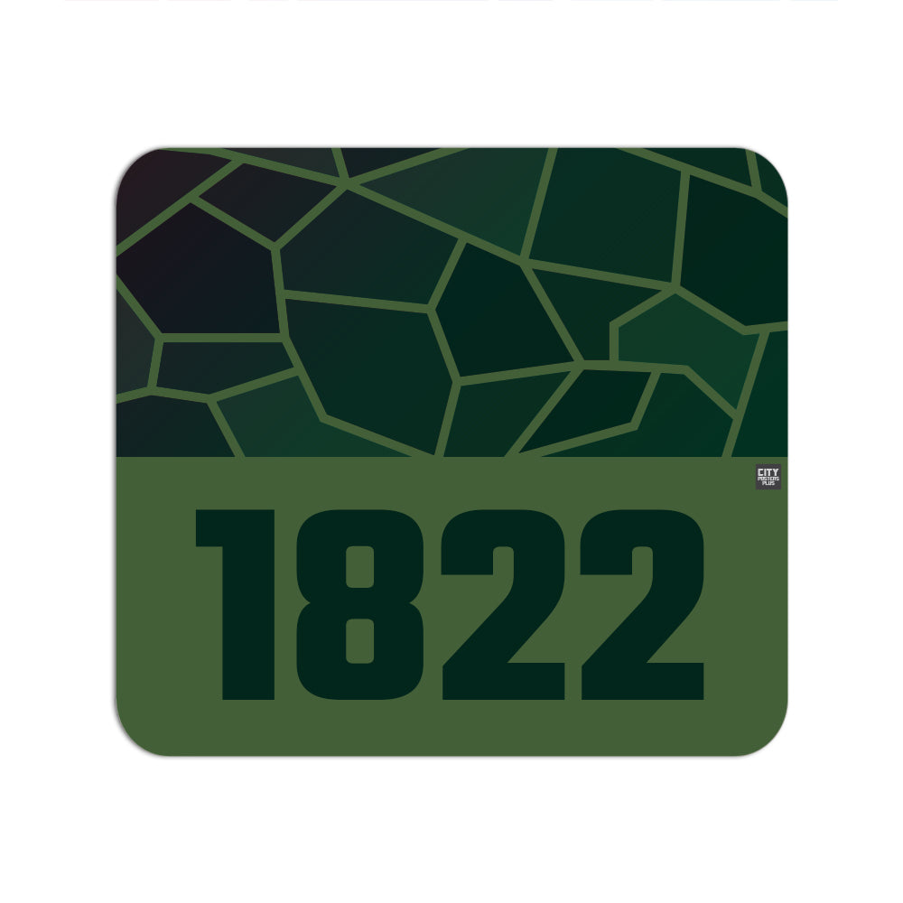 1822 Year Mousepad (Olive Green)