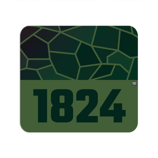 1824 Year Mousepad (Olive Green)