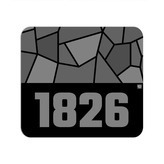 1826 Year Mousepad (Black)