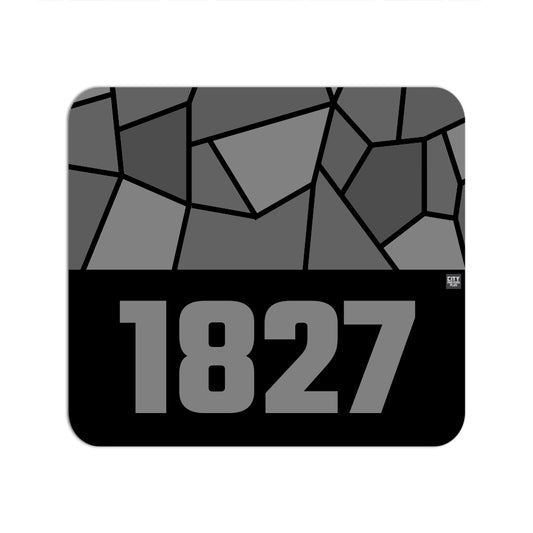 1827 Year Mousepad (Black)
