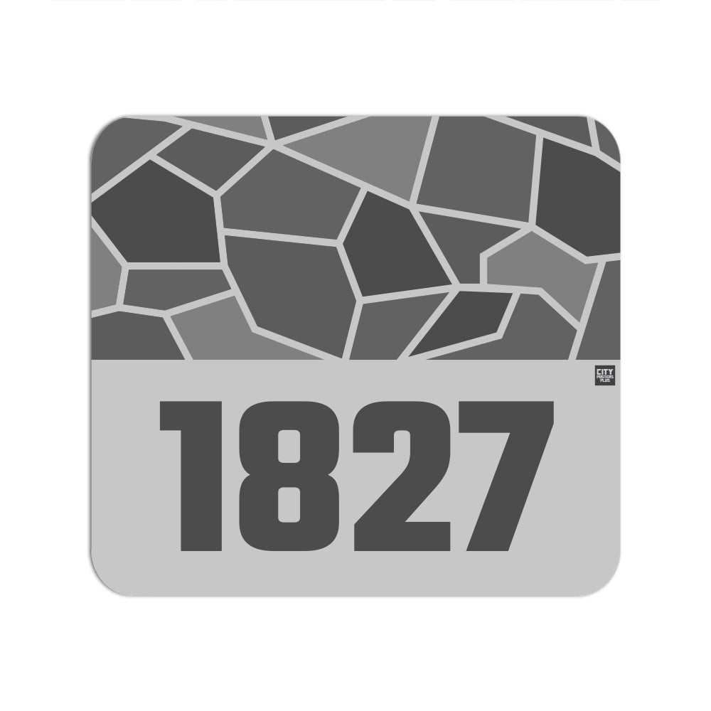 1827 Year Mousepad (Melange Grey)