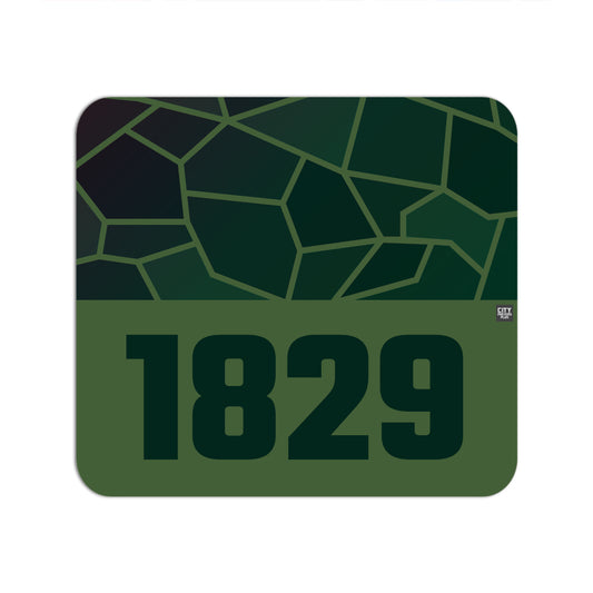 1829 Year Mousepad (Olive Green)