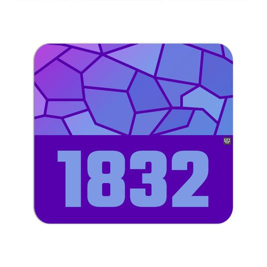 1832 Year Mousepad (Purple)