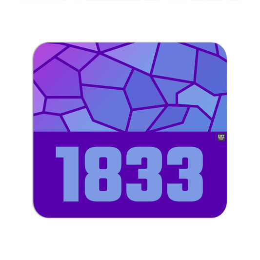 1833 Year Mousepad (Purple)