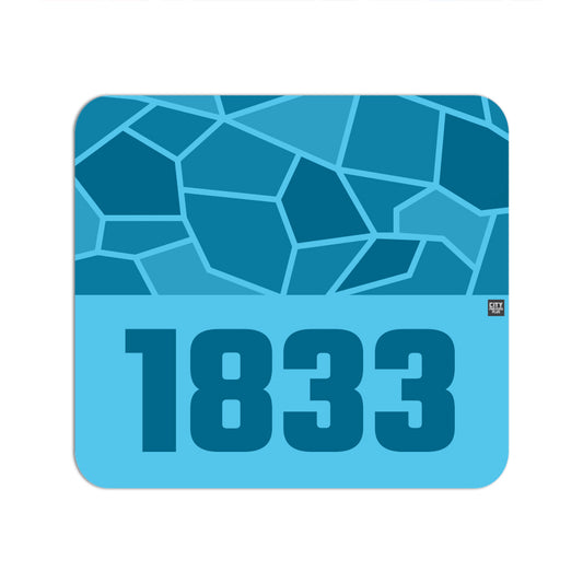 1833 Year Mousepad (Sky Blue)