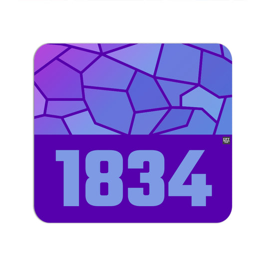 1834 Year Mousepad (Purple)