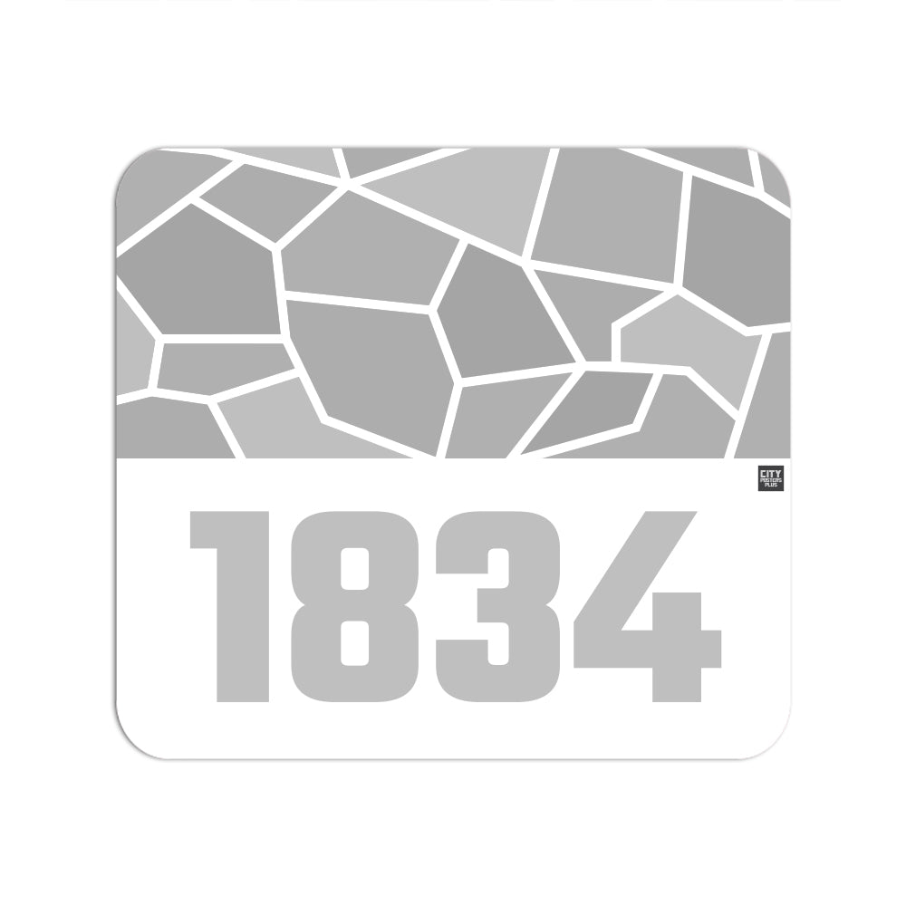 1834 Year Mousepad (White)
