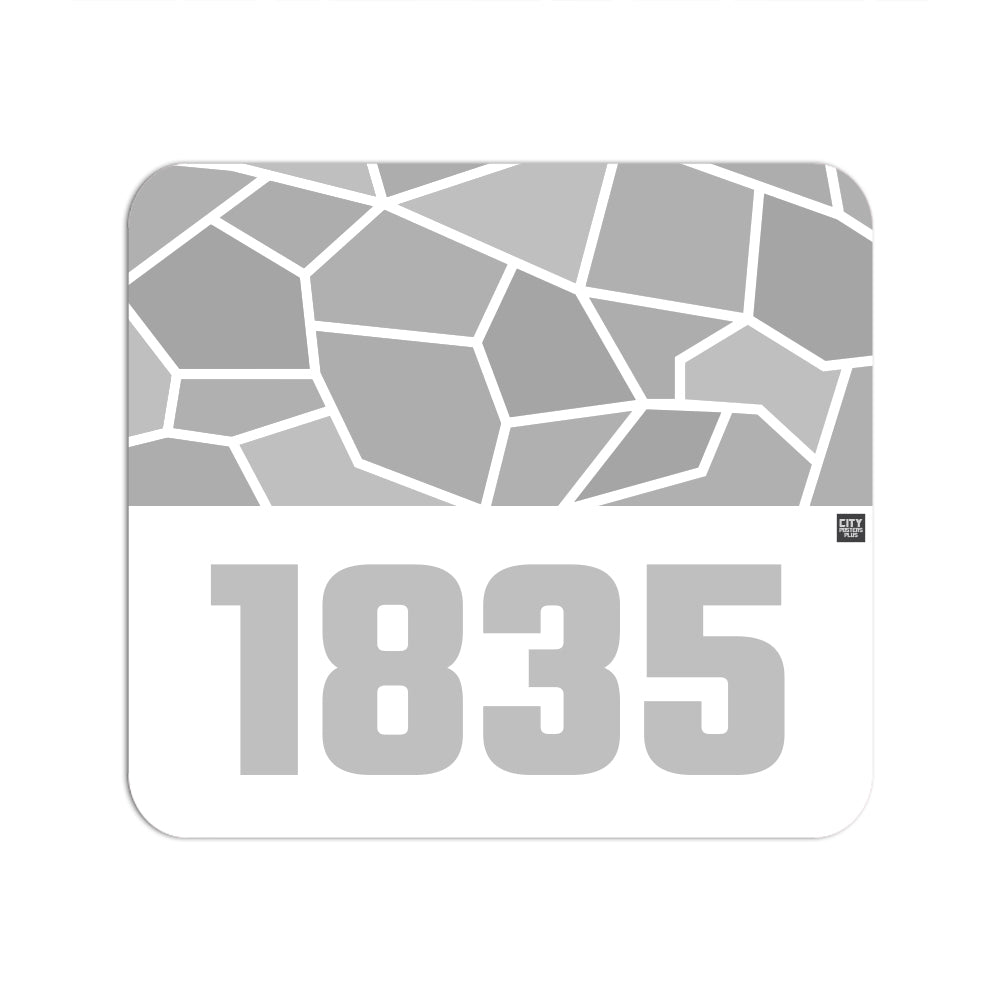1835 Year Mousepad (White)