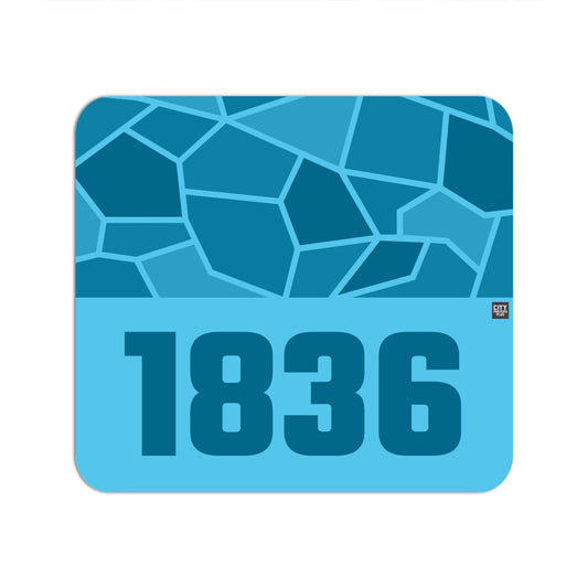 1836 Year Mousepad (Sky Blue)