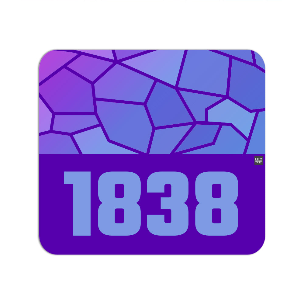 1838 Year Mousepad (Purple)