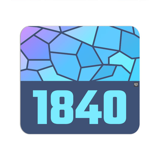 1840 Year Mousepad (Navy Blue)