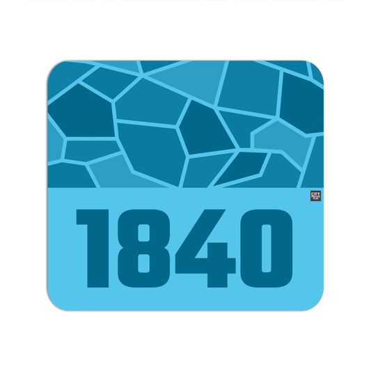 1840 Year Mousepad (Sky Blue)