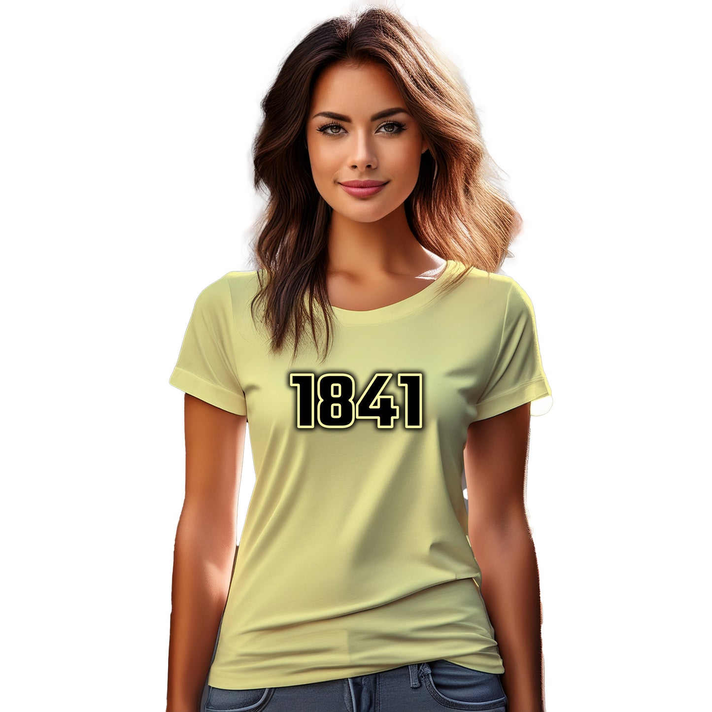 1841 Year Women T-Shirt (Butter Yellow)