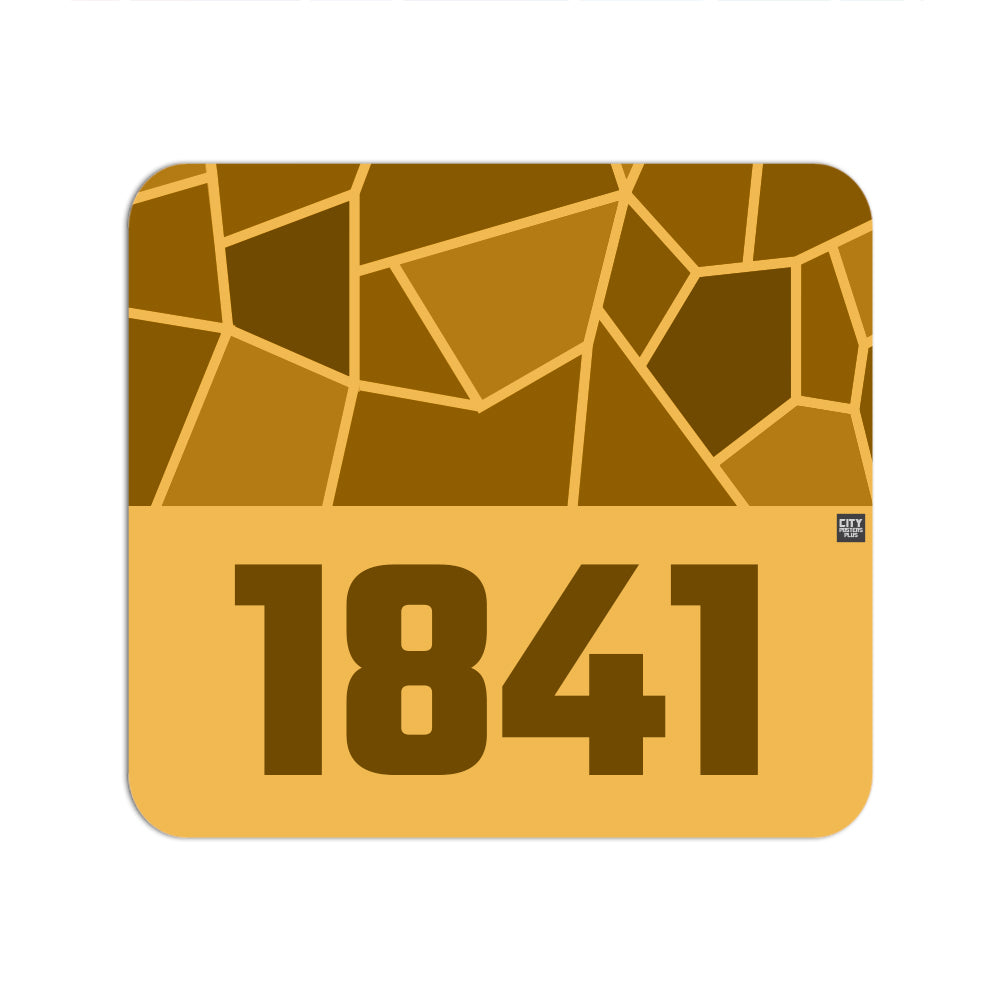 1841 Year Mousepad (Golden Yellow)