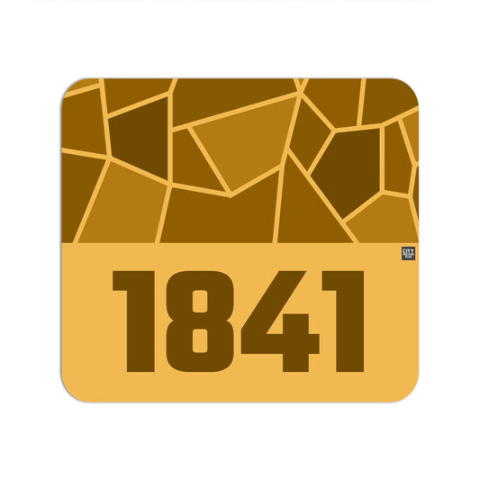 1841 Year Mousepad (Golden Yellow)