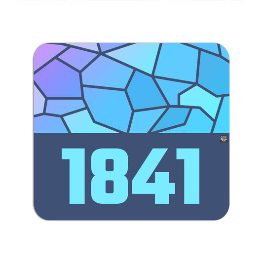 1841 Year Mousepad (Navy Blue)