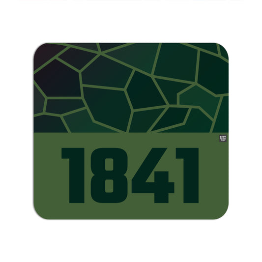 1841 Year Mousepad (Olive Green)