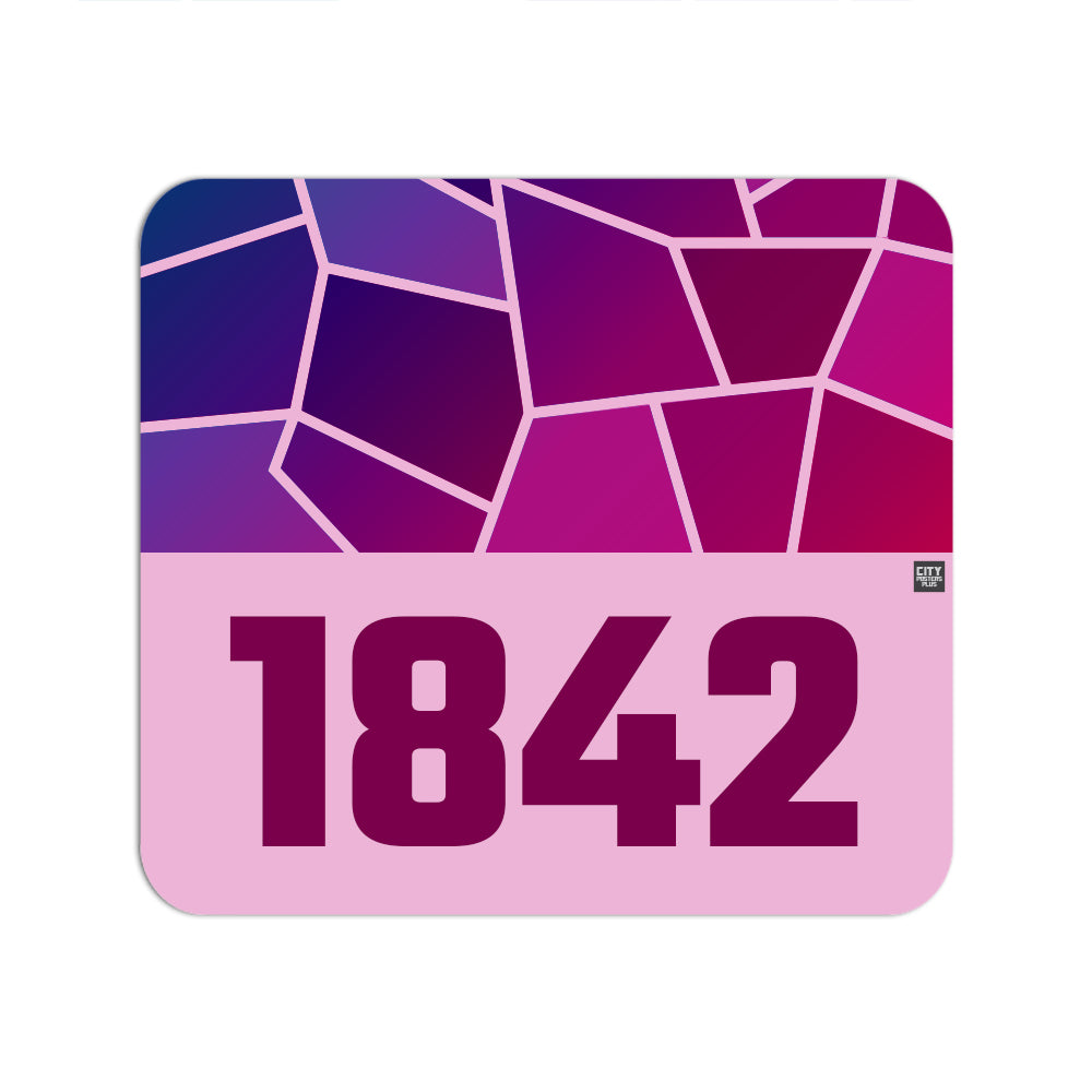 1842 Year Mousepad (Light Pink)