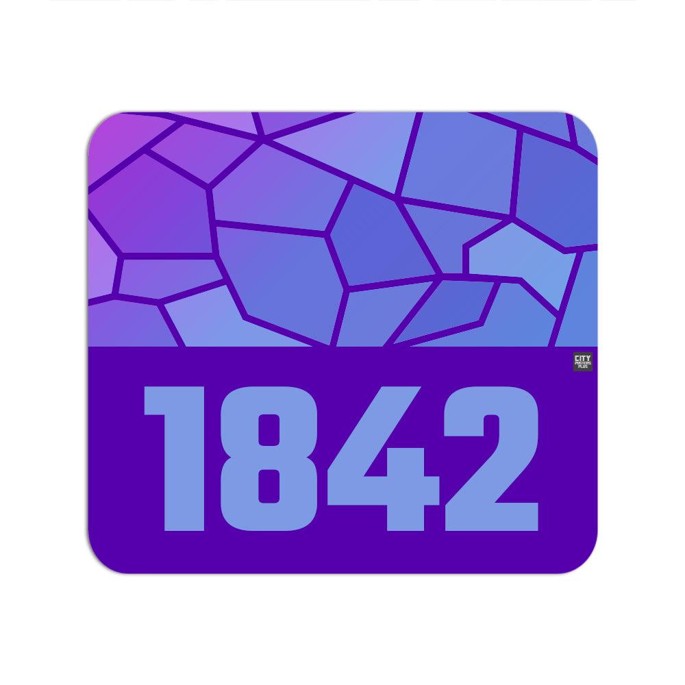 1842 Year Mousepad (Purple)