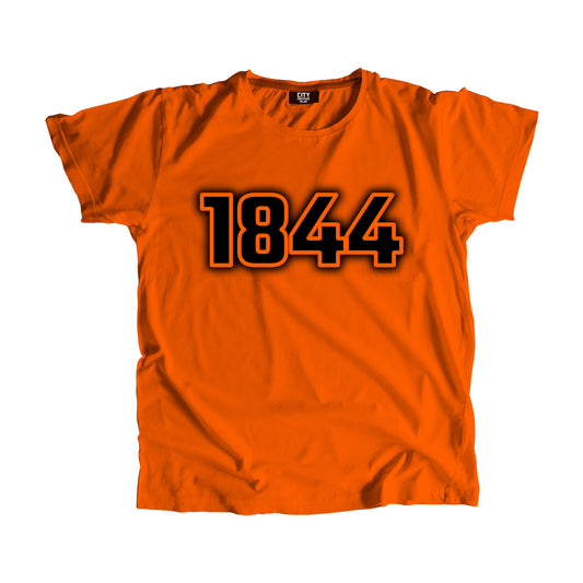 1844 Vintage Heritage Year Men Unisex T-Shirt (Orange)
