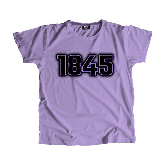 1845 Vintage Heritage Year Men Unisex T-Shirt (Iris Lavender)