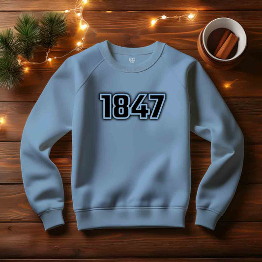 1847 Men Unisex Sweatshirt | Vintage Birth Year Gift Sweatshirt