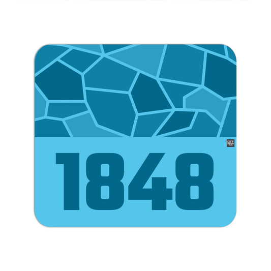 1848 Year Mousepad (Sky Blue)
