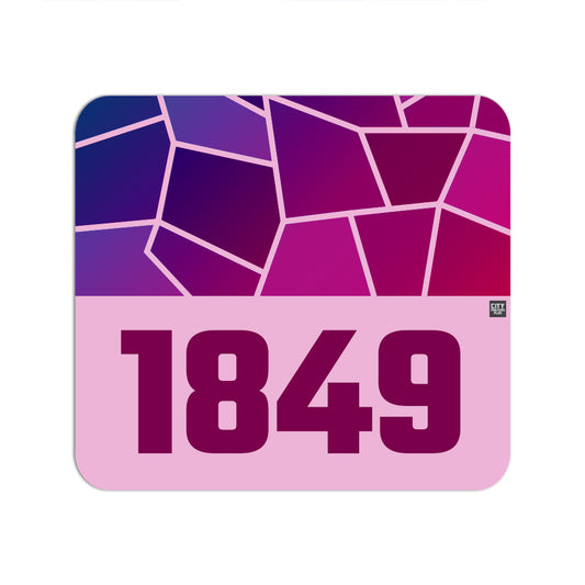 1849 Year Mousepad (Light Pink)