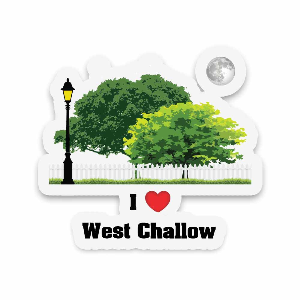 West Challow Sticker