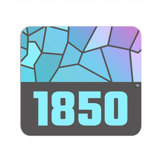 1850 Year Mousepad (Charcoal Grey)