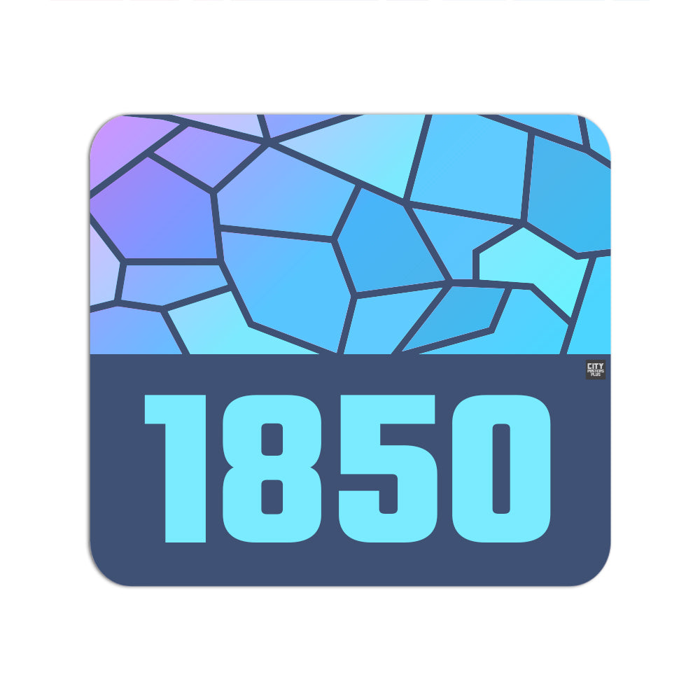 1850 Year Mousepad (Navy Blue)
