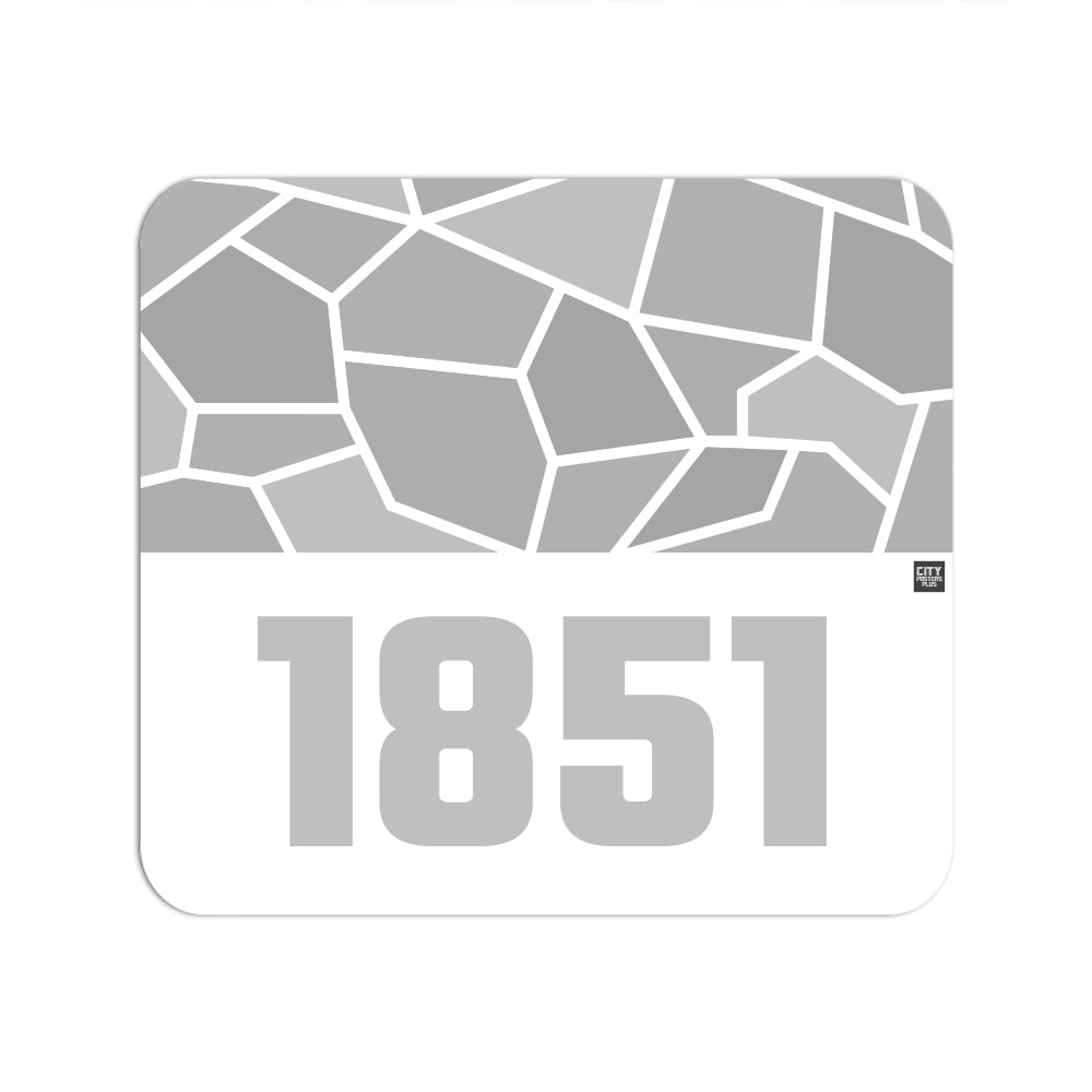1851 Year Mousepad (White)